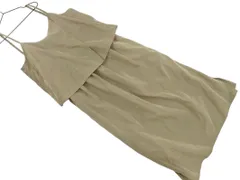 chocol raffine robe ショコラフィネローブ Vネック キャミソール ワンピース sizeF/カーキ ■◆ レディースのサムネイル