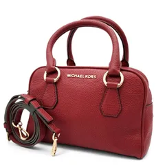 MICHAEL MICHAEL KORS マイケルマイケルコース ショルダーバッグ ハンドバッグ 2way レザー 斜め掛け クロスボディ レッド 赤のサムネイル
