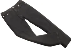 INDIVI インディヴィ テーパード デニムパンツ size38/黒 ■■ レディースのサムネイル