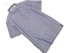allegri アレグリ リネン混 半袖 ポロシャツ size46/紺 ■◆ メンズのサムネイル