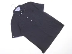 MEN'S BIGI メンズビギ ドット ボタンダウン 半袖 シャツ size03/濃紺 ■◆ メンズのサムネイル