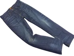 L.L.Bean エルエルビーン USED加工 ボタンフライ デニムパンツ size32/紺 ■■ メンズのサムネイル