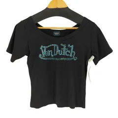 ボンダッチ Von Dutch ラインストーンデザイン S/S カットソー レディース 表記無 のサムネイル