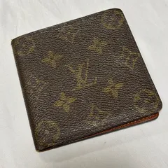 【送料無料】Louis Vuitton/ルイヴィトン/ポルトビエ6カルトクレディ/二つ折り財布/サイフ/ウォレット/ブラウン/モノグラム/中古品のサムネイル