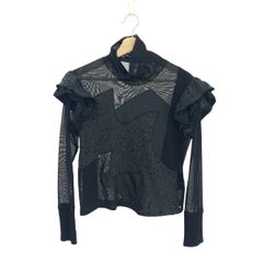 EIKO KONDO]黒と青の長袖チュニック パワーネット - メルカリ