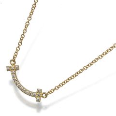 みみ様専用】Tiffany & Co. Tスマイル ペンダント スモール yg - メルカリ