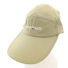 mont-bell モンベル フィッシング キャップ M-L オリーブ系 アウトドア 帽子 メンズ 古着のサムネイル