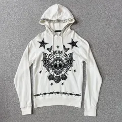 ディースクエアード2 スカル パンク フードTシャツ Sのサムネイル
