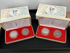 1998年長野オリンピック冬季競技大会記念硬貨2セットのサムネイル