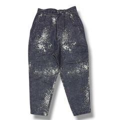FUMITO GANRYU 14SS ギンガムチェックサルエルハーフパンツ ショーツ