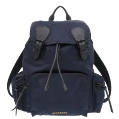 美品 バーバリー ナイロン ネイビー リュック デイパック 0978 BURBERRYのサムネイル