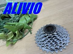 ☆ Telspo's Top Recommendation!! Unused!! SHIMANO ALIVIO CS-HG51-8 11-28T 250g Shimano Alivio Cassette Sprocket 8-speed Sprocket Road Mini Velo Cross MTB M-1820