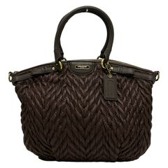 COACH コーチ マディソン 70周年トートバッグ キルティング 1092