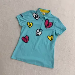 90 CASTELBAJAC カステルバジャック 半袖 カラーTシャツ 0710Uのサムネイル