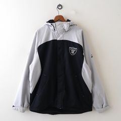 Reebok ナイロンジャケット・ウィンドブレーカー L NFL RAIDERS