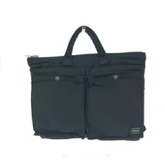 PORTER ポーター ブリーフケース ショートヘルメットバッグ  タンカー    ブラック メンズ / 241005008595 PORTER ポーター ブリーフケース ショートヘルメットバッグ タンカー