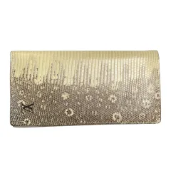 ルイヴィトン  LOUIS VUITTON ポルトフォイユ ブラザ RFID確認済 二つ折り長財布 リザード エキゾチックレザー ナチュラル N80919 中古 T11414345のサムネイル