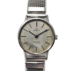 T47 OMEGA Geneve 手巻き時計 シルバー - メルカリ
