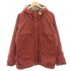 エルエルビーン L.L.BEAN マウンテンパーカー ジャケット 裏地チェック ジップアップ 茶 ブラウン /HN9のサムネイル
