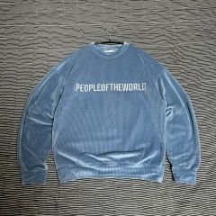 POWELL BOONES バックプリント Tシャツ ライトブルー サイズM - メルカリ