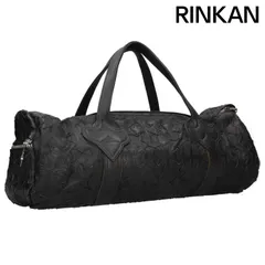 クロムハーツ  DUFFLE GYM BAG-CEME/ダッフルバッグ セメタリークロスパッチダガージップレザーボストンバッグ メンズのサムネイル