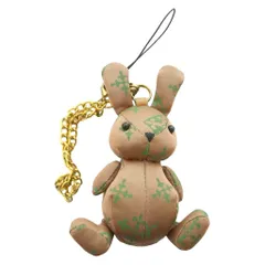 ラシット RUSSET うさぎ USAGIチャーム キーホールダー 茶 ブラウン 緑 グリーン /SS ■OSのサムネイル