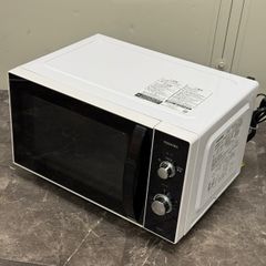東芝 電子レンジ ER-WM17(W) 2022年製 ヘルツフリー 扉開閉難あり