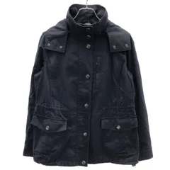 BURBERRY LONDON バーバリーロンドン フーデッドブルゾン ジャケット B1E87-142-28 ネイビー系 38のサムネイル