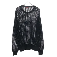 CABaN キャバン 25SS  コットンメッシュ クルーネックプルオーバーニット 59-02-51-02001 ブラック Mのサムネイル