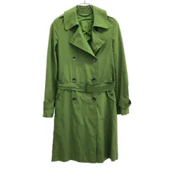 MaxMara マックスマーラ ポリエステルトレンチコート 60210517 グリーン 40のサムネイル