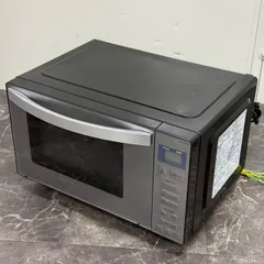 ◇送料込！美品 2026年製 Haier ヘルツフリー 電子レンジ JM-XP2FH18G 18L 2026年製 ブラック 単機能レンジのサムネイル