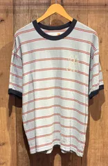 mellow people リンガーボーダーTシャツのサムネイル