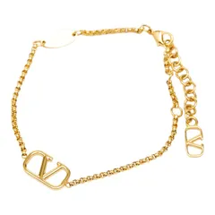 ヴァレンティノ Vロゴ シグネチャー チェーン ブレスレット ZW2J0F84MET ゴールド メッキ レディース VALENTINO【230-81213】のサムネイル