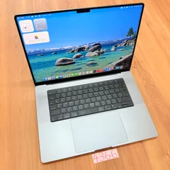 【動作良好】 MacBook pro 16インチ 2021 Apple M1 MAX 64GB 2TB 高性能 カメラ内蔵 動画編集可 ノートPC SSD搭載 macOSインストール済 【4366】のサムネイル