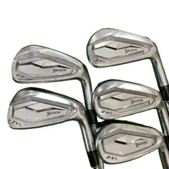 【中古】 ダンロップ SRIXON ZX5 6S アイアンセット IR 純正特注シャフト (フレックスR) メンズ 男性用 右利き 右用 Cランク ゴルフクラブのサムネイル