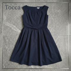 TOCCA トッカ ノースリーブ ロング フレアワンピース 定価59400円