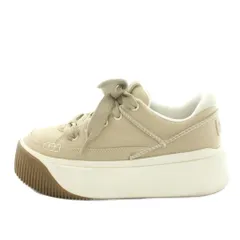 アグ オーストラリア UGG australia EZ-Duzzit Essential Lace Up 厚底スニーカー シューズ US8 25.0cm ベージュ 1167499 /MI ■OSのサムネイル
