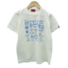リーバイス レッドタブ Levi's RED TAB Tシャツ カットソー 半袖 M 白 ロゴプリント柄 クルーネック /SY24 ■ECA002のサムネイル