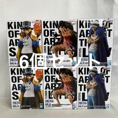 未開封 ワンピース KING OF ARTIST モンキー・D・ルフィ サボ トラガルファー・ロー ワノ国 Ⅱ スペシャル Ⅱ フィギュア 6個セット SF7829 c099のサムネイル