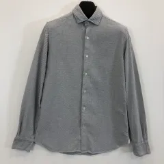 マッシモ ドゥッティ グレー パターンシャツ Sのサムネイル