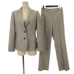 ランバン LANVIN セットアップ スーツ ジャケット パンツ ウールシルク 38 グレー 260616E ■GY47のサムネイル