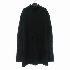 リックオウエンス Rick Owens 22AW OVERSIZED TURTLENECK SWEATER モヘアニット セーター オーバーサイズ 長袖 OS ブラック 黒 RR02B2678-WM 国内正規のサムネイル