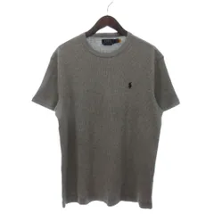ポロ ラルフローレン POLO RALPH LAUREN 美品 サーマルカットソー 半袖 ワンポイント 灰色 グレー Mのサムネイル