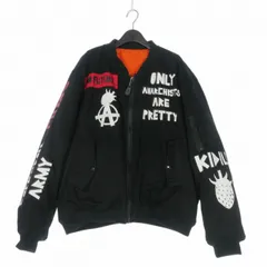 キディル KIDILL 25AW Fresh Anarchy MA-1 ジャケット ブルゾン 長袖 46 ブラック 黒 KL996 のサムネイル