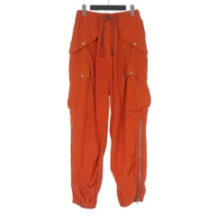ドリスヴァンノッテン DRIES VAN NOTEN Loose Cargo Pants サイドジップ カーゴパンツ ジョガーパンツ S オレンジのサムネイル