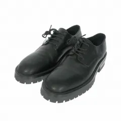 アンドゥムルメステール ANN DEMEULEMEESTER 23AW Jodie Tuxon Derby レザー ダービーシューズ 革靴 靴 44 ブラック 黒 2302-M-F01-LT049 国内正規のサムネイル