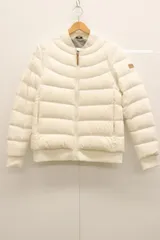 【中古】 AIGLE レディースダウンジャケット 38 ダウンジャケット AIGLE 38 白 ホワイト 無地のサムネイル