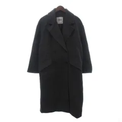 ザラ ZARA チェスターコート ダブル ミドル丈 チャコールグレー XS ■OOMのサムネイル