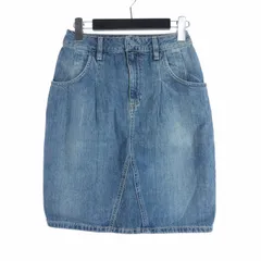 ゲス GUESS グリーンレーベル guess green label デニム タイト スカート 26 インディゴのサムネイル