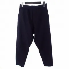 ダイエットブッチャースリムスキン DIET BUTCHER SLIM SKIN イージーパンツ ウールスラックス ネイビー 紺のサムネイル